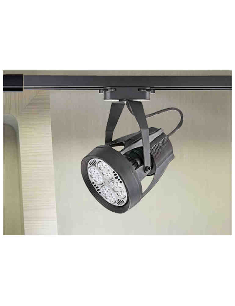 LED-黑色燈具35瓦軌道燈