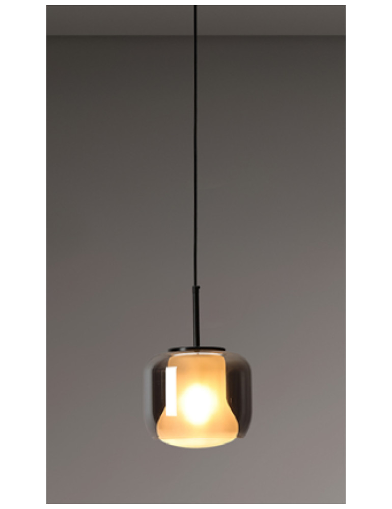 子澄燈飾-玻璃燈罩造型單燈吊燈