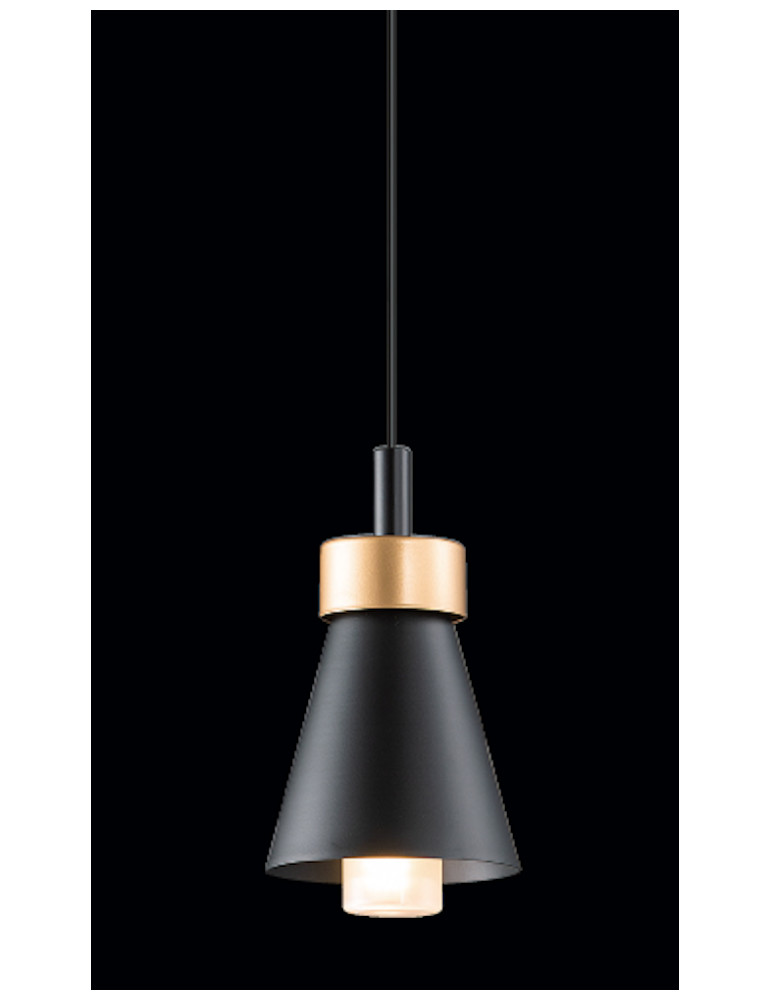 子澄燈飾-鋁材造型單燈吊燈(黑色)