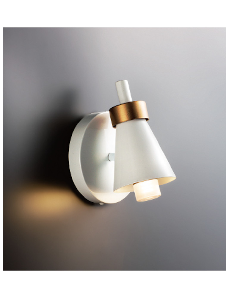 子澄燈飾-鋁材造型單燈壁燈(白色)