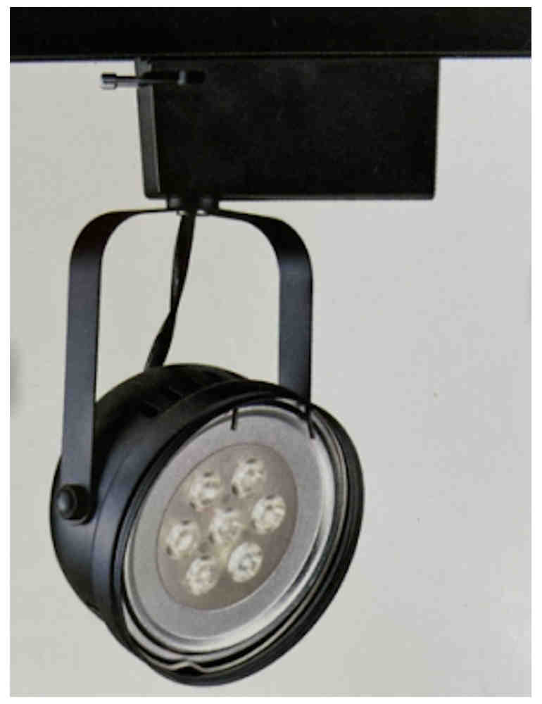 LED-7珠黑色碗公軌道燈