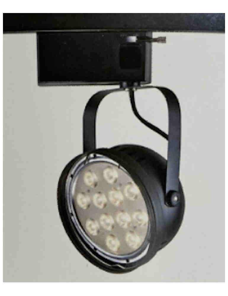 LED-12珠黑色碗公軌道燈
